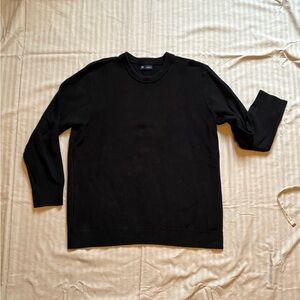 Men's Black Crew Neck Sweater